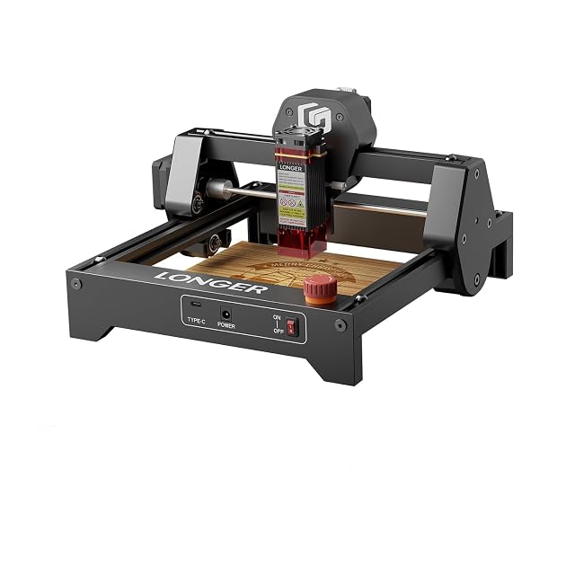 Grabador láser de diodo compacto de bastidor abierto LONGER Ray5 Mini