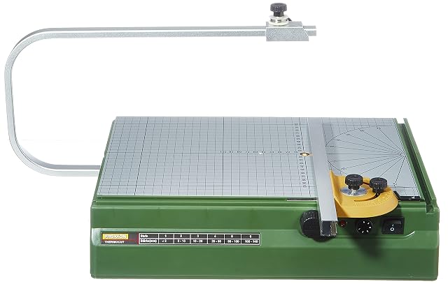 Cortador de espuma de hilo caliente de sobremesa PROXXON THERMOCUT 230/E