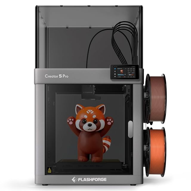 Impresora 3D cerrada de varios cabezales Flashforge Creator 5 Pro