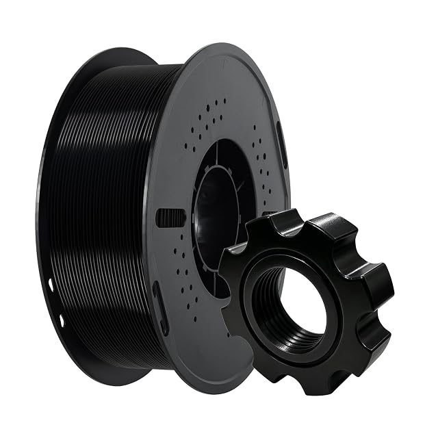Bobina de filamento PETG negro de Kingroon