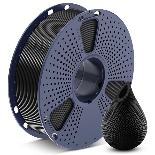 Bobina de filamento PETG negro de SUNLU