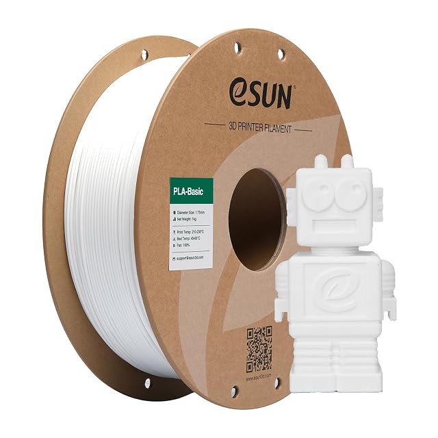 Bobina de filamento eSUN PLA Basic blanco