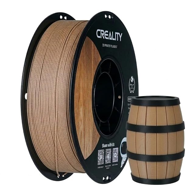 Bobina de filamento PLA textura madera de Creality