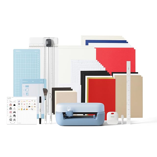 Máquina de corte compacta Cricut Joy 2 con vinilo y cartulina del Essential Bundle