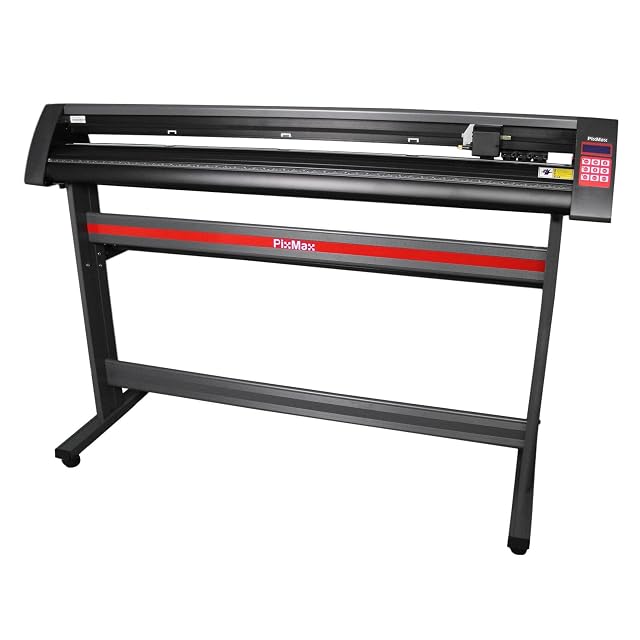 Plóter de corte de vinilo de gran formato PixMax XL de 1510 mm sobre soporte